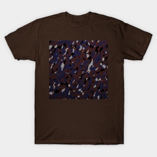 Camouflage - Brown And Purple Sliver T-Shirt